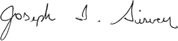 Dr. Sirven signature