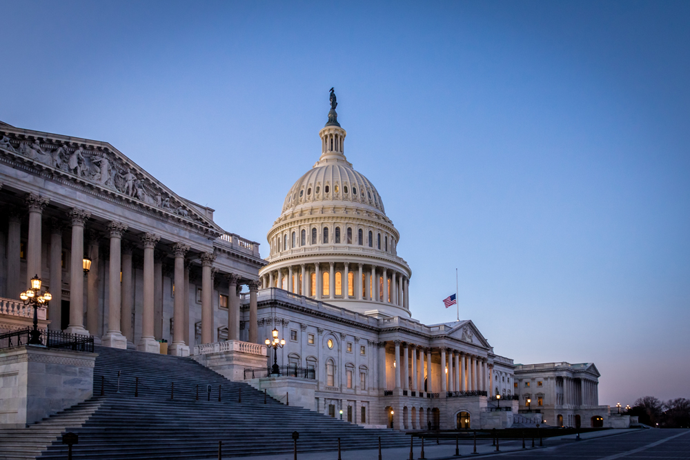 Capitol building in Washington, D.C.