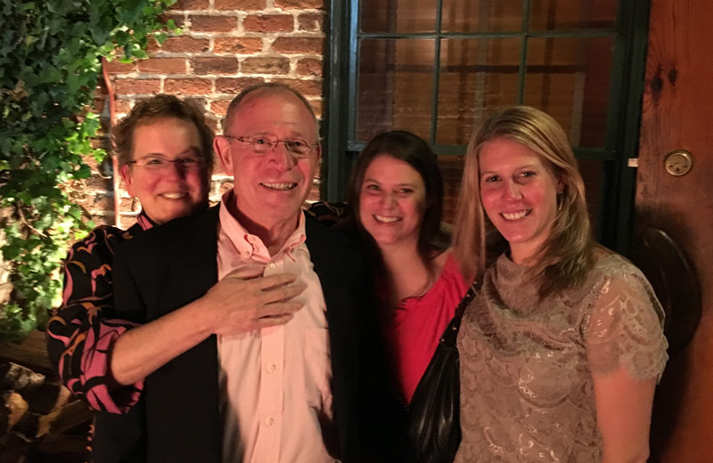 Robert Spekman with his family